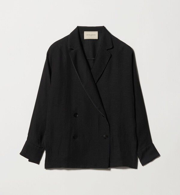 UNITED ARROWS「パイピング ドルマン ブラウス ジャケット ‐ウォッシャブル‐」|テーラードジャケット|