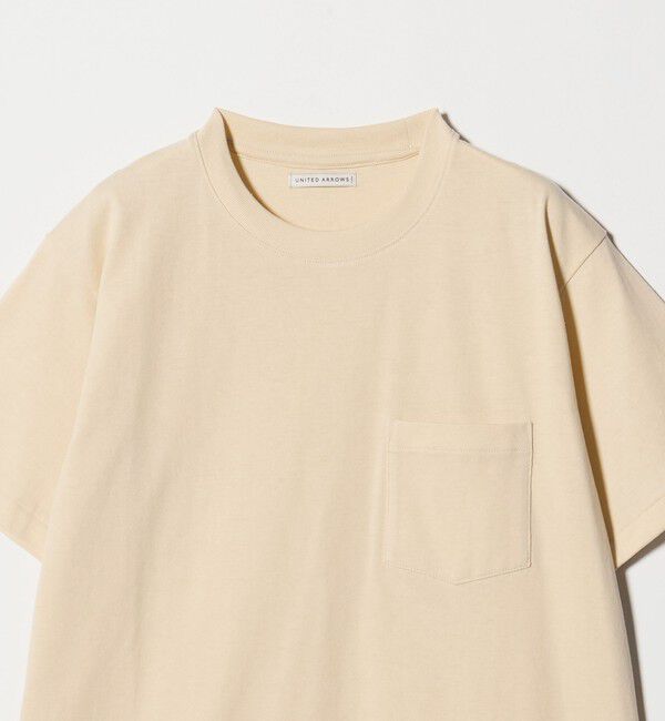 UNITED ARROWS「サンホーキンコットン テンジク ポケット Tシャツ」|Tシャツ・カットソー|