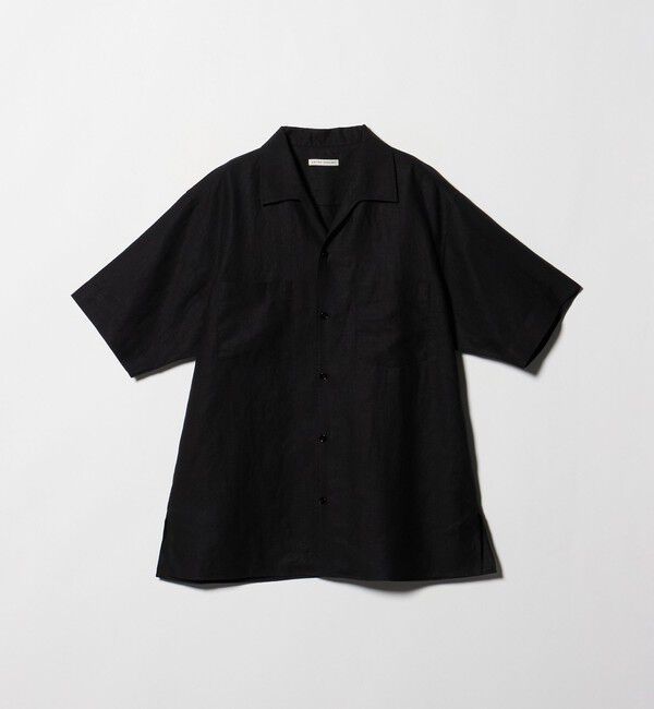 UNITED ARROWS「リネンキャンブリック ワンピースオープンカラーシャツ」|シャツ・ブラウス|