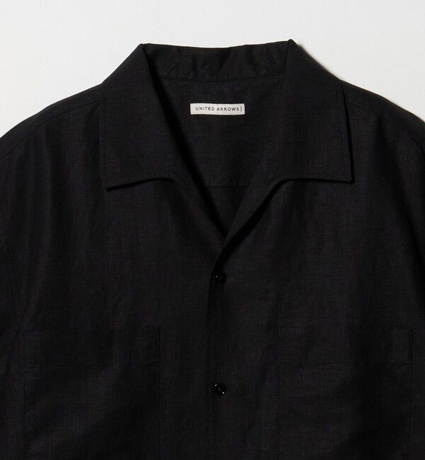 UNITED ARROWS「リネンキャンブリック ワンピースオープンカラーシャツ」|シャツ・ブラウス|