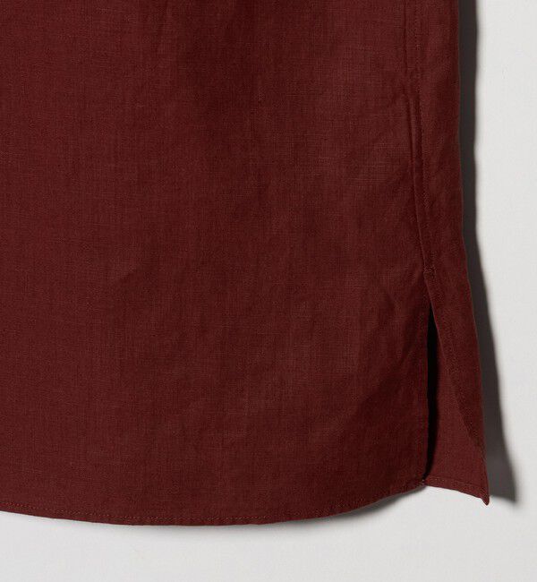 UNITED ARROWS「リネンキャンブリック ワンピースオープンカラーシャツ」|シャツ・ブラウス|