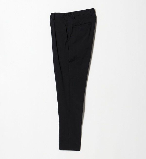 UNITED ARROWS「ウェザーコンフォート メランジ サイドシャーリング 1プリーツ パンツ 撥水 ヨコストレッチ」|チノ|