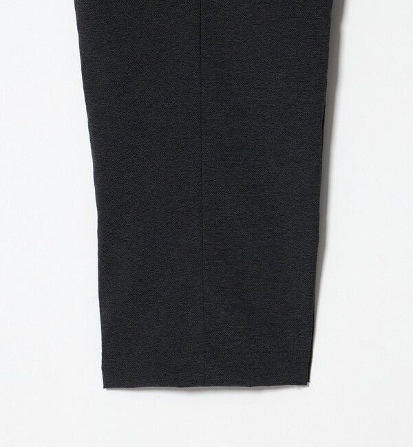 UNITED ARROWS「ウェザーコンフォート メランジ サイドシャーリング 1プリーツ パンツ 撥水 ヨコストレッチ」|チノ|
