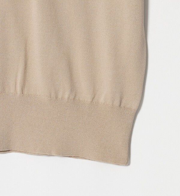 UNITED ARROWS「パールライク ポロニット ‐ウォッシャブル‐」|ニット・セーター|