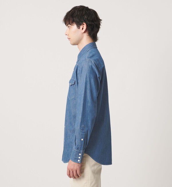 UNITED ARROWS「デニム ウエスタンシャツ」|シャツ・ブラウス|