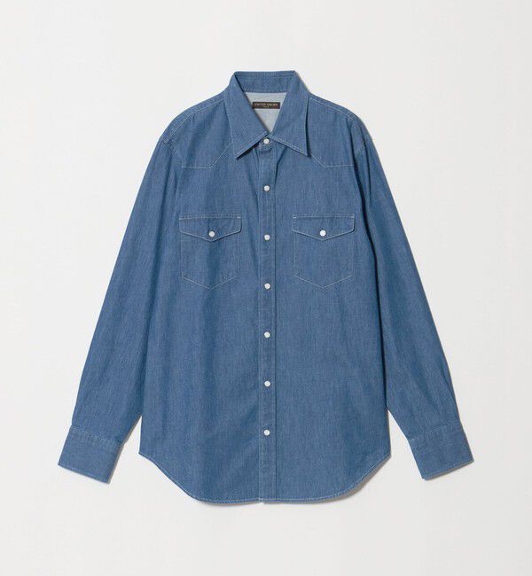 UNITED ARROWS「デニム ウエスタンシャツ」|シャツ・ブラウス|
