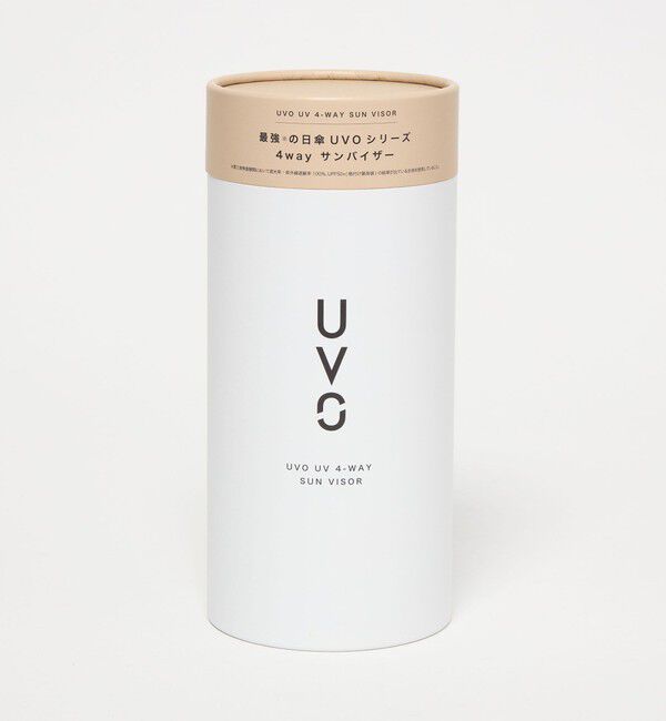 UNITED ARROWS green label relaxing「【WEB限定】＜Wpc.＞UVO 4WAY サンバイザー UVカット・はっ水」|キャップ・キャスケット|