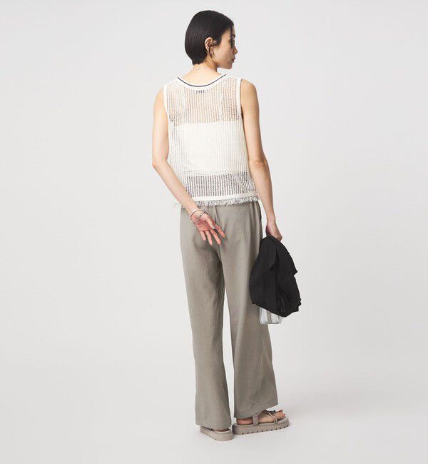 UNITED ARROWS green label relaxing「［size SHORT/TALLあり］ドライクロスパンツ ストレッチ 吸水速乾 通気性」|その他|