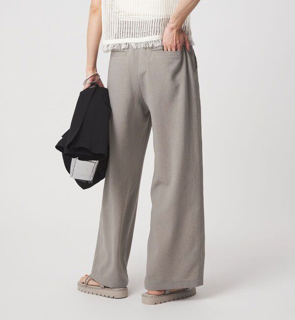 UNITED ARROWS green label relaxing「［size SHORT/TALLあり］ドライクロスパンツ ストレッチ 吸水速乾 通気性」|その他|