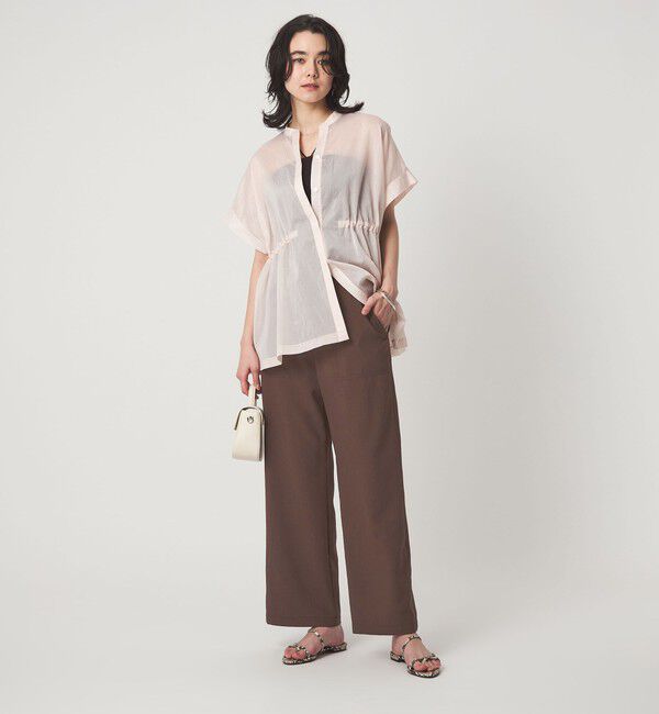 UNITED ARROWS green label relaxing「［size SHORT/TALLあり］ドライクロスパンツ ストレッチ 吸水速乾 通気性」|その他|
