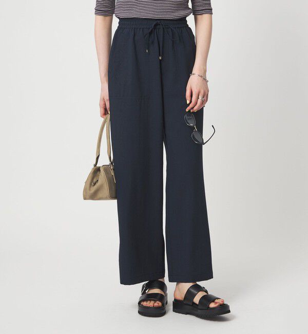 UNITED ARROWS green label relaxing「［size SHORT/TALLあり］ドライクロスパンツ ストレッチ 吸水速乾 通気性」|その他|