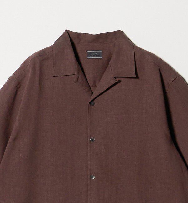 UNITED ARROWS green label relaxing「リネン ポプリン オープンカラー 半袖 シャツ」|シャツ・ブラウス|
