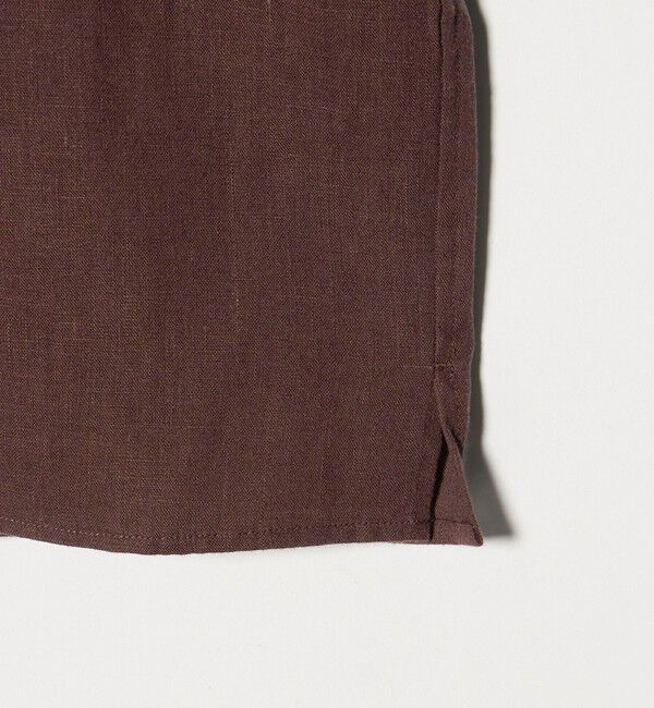 UNITED ARROWS green label relaxing「リネン ポプリン オープンカラー 半袖 シャツ」|シャツ・ブラウス|