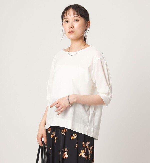 UNITED ARROWS green label relaxing「フォルム スリーブ Tシャツ」|Tシャツ・カットソー|