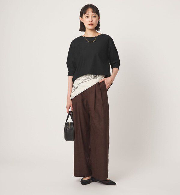 UNITED ARROWS green label relaxing「フォルム スリーブ Tシャツ」|Tシャツ・カットソー|