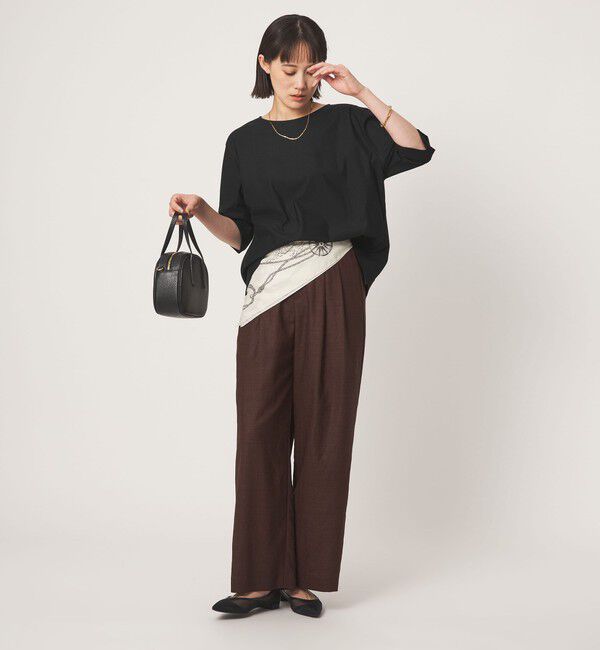 UNITED ARROWS green label relaxing「フォルム スリーブ Tシャツ」|Tシャツ・カットソー|