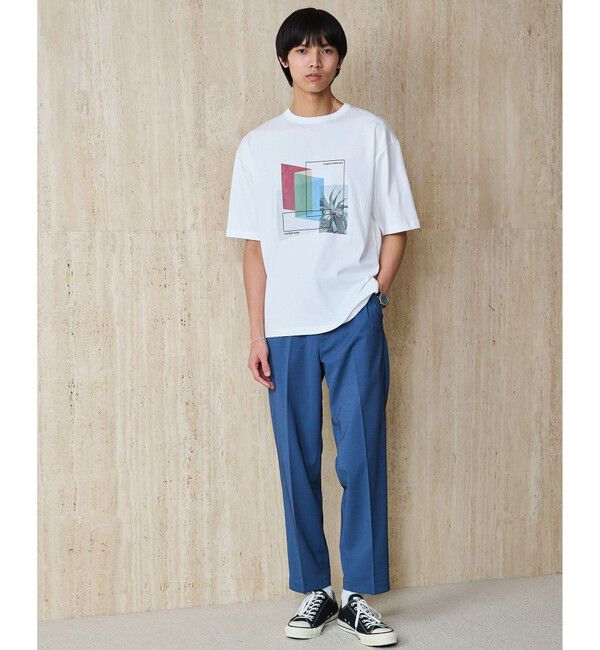 UNITED ARROWS green label relaxing「＜Phospho Graphica＞グラフィック 半袖 Tシャツ カットソー」|Tシャツ・カットソー|