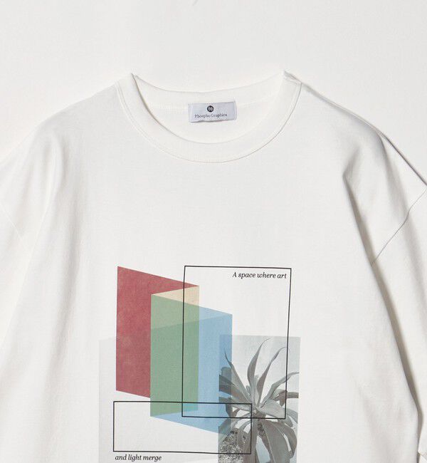 UNITED ARROWS green label relaxing「＜Phospho Graphica＞グラフィック 半袖 Tシャツ カットソー」|Tシャツ・カットソー|