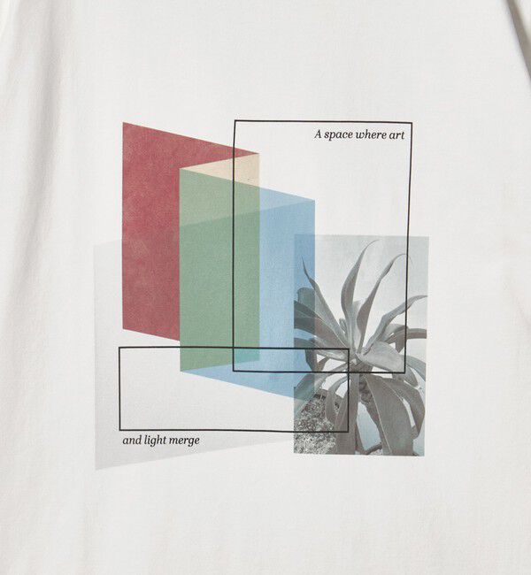 UNITED ARROWS green label relaxing「＜Phospho Graphica＞グラフィック 半袖 Tシャツ カットソー」|Tシャツ・カットソー|