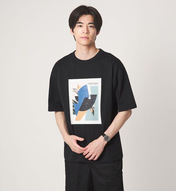 UNITED ARROWS green label relaxing「＜Phospho Graphica＞グラフィック 半袖 Tシャツ カットソー」|Tシャツ・カットソー|