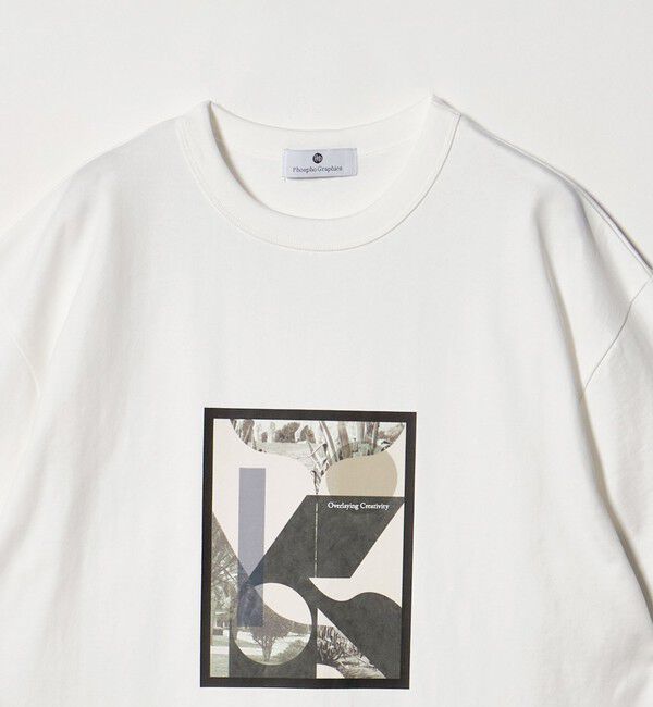 UNITED ARROWS green label relaxing「＜Phospho Graphica＞グラフィック 半袖 Tシャツ カットソー」|Tシャツ・カットソー|