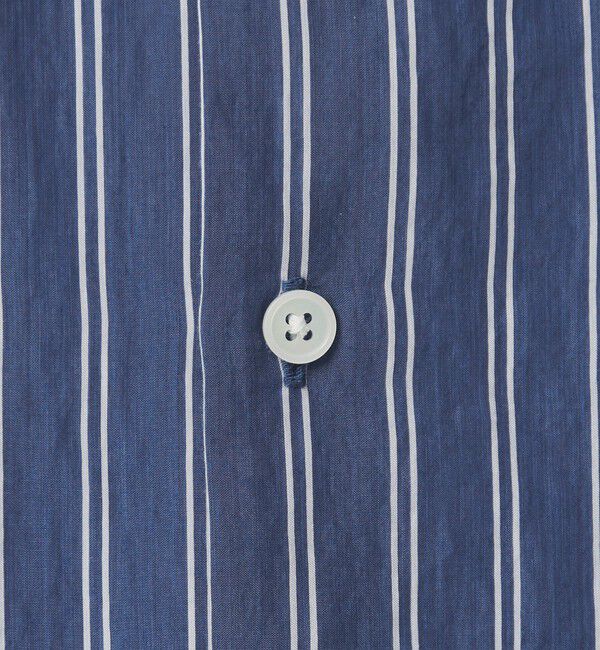 UNITED ARROWS green label relaxing「フィブリル ストライプ ジャストルーズ 半袖 シャツ」|シャツ・ブラウス|