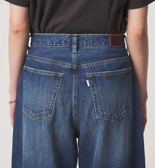 UNITED ARROWS green label relaxing「［size SHORT/TALLあり］ワイド デニム パンツ」|デニム|