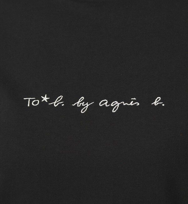 UNITED ARROWS green label relaxing「＜To b. by agnes b.コラボ＞ロゴ リンガー Tシャツ」|Tシャツ・カットソー|