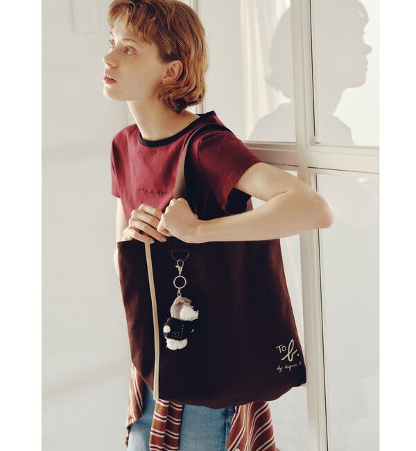 UNITED ARROWS green label relaxing「＜To b. by agnes b.&times;NICI トリプルコラボ＞バッグチャーム」|チャーム・キーホルダー|