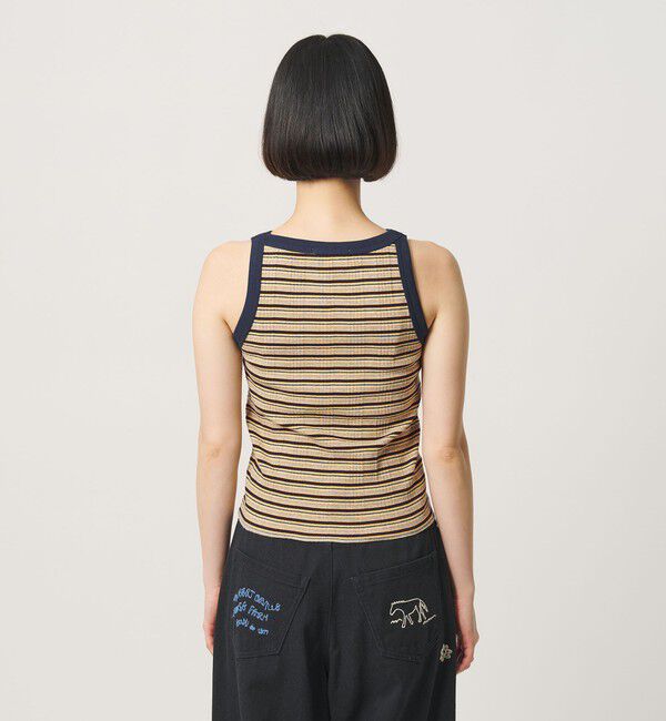 BEAUTY&YOUTH UNITED ARROWS「マルチボーダー タンクトップ」|タンクトップ|