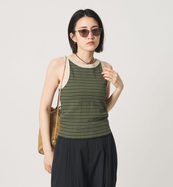 BEAUTY&YOUTH UNITED ARROWS「マルチボーダー タンクトップ」|タンクトップ|