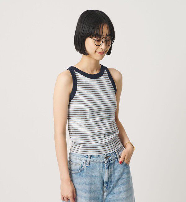 BEAUTY&YOUTH UNITED ARROWS「マルチボーダー タンクトップ」|タンクトップ|