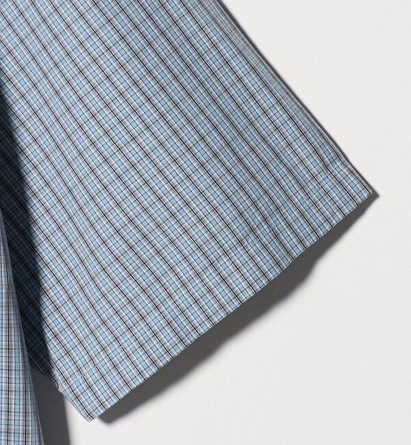 BEAUTY&YOUTH UNITED ARROWS「チェック ショートスリーブ レギュラー シャツ FORM型」|シャツ・ブラウス|