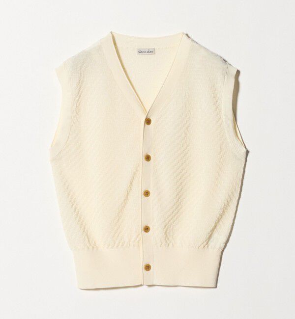 STEVEN ALAN「＜Steven Alan＞スクエア ジャガード ベスト」|ニット・セーター|