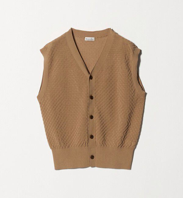 STEVEN ALAN「＜Steven Alan＞スクエア ジャガード ベスト」|ニット・セーター|