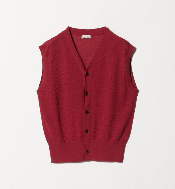 STEVEN ALAN「＜Steven Alan＞スクエア ジャガード ベスト」|ニット・セーター|
