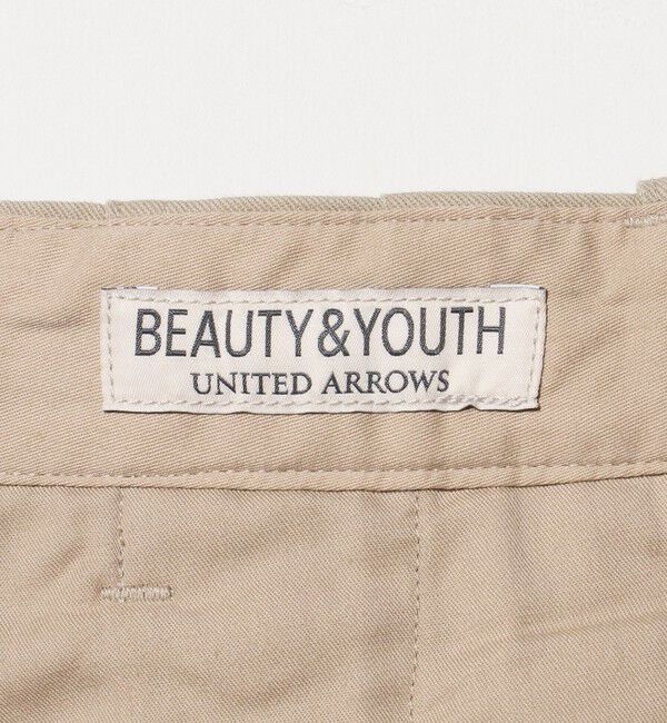 BEAUTY&YOUTH UNITED ARROWS「クール 2プリーツ チノ パンツ NO.10 接触冷感」|チノ|