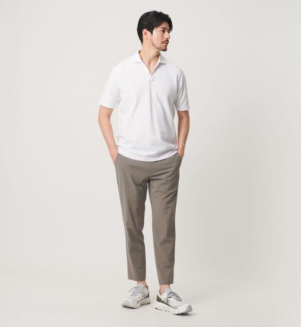 BEAUTY&YOUTH UNITED ARROWS「【WEB限定 WARDROBE SMART】サマーファンクション スキニー クロップドパンツ【吸水速乾】」|チノ|