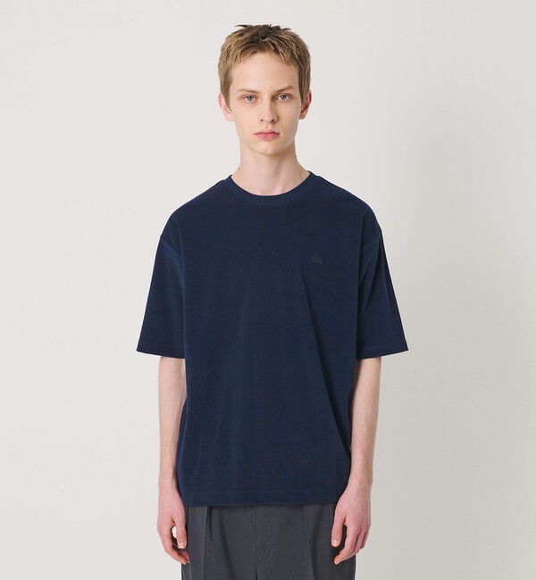BEAUTY&YOUTH UNITED ARROWS「＜LACOSTE for BEAUTY&YOUTH＞ ワントーン パイル ショートスリーブ Tシャツ」|Tシャツ・カットソー|