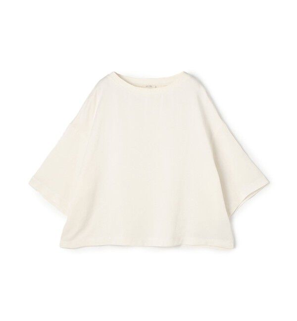 DES PRES「ソフトサテン ビッグTシャツブラウス」|シャツ・ブラウス|11 ホワイト