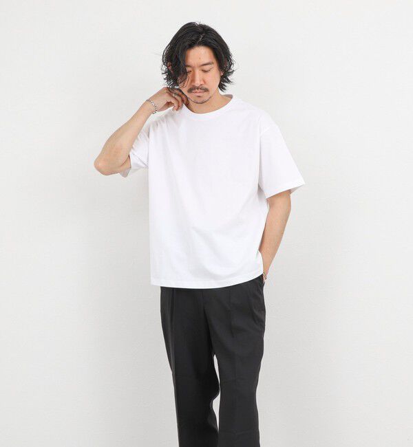 NOLLEY'S goodman「【BECシリーズ】コンパクトコーマ ワイドシルエットＴシャツ 26SS」|Tシャツ・カットソー|