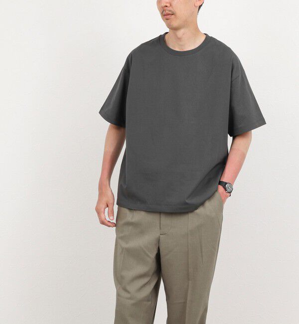 NOLLEY'S goodman「【BECシリーズ】コンパクトコーマ ワイドシルエットＴシャツ 26SS」|Tシャツ・カットソー|