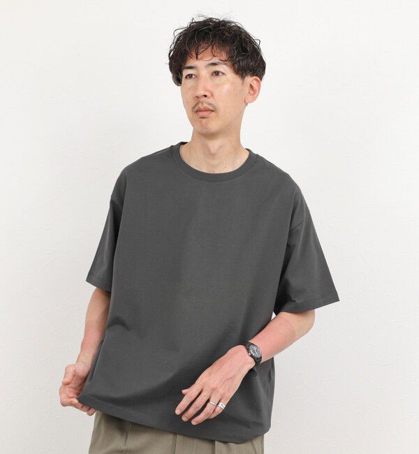 NOLLEY'S goodman「【BECシリーズ】コンパクトコーマ ワイドシルエットＴシャツ 26SS」|Tシャツ・カットソー|
