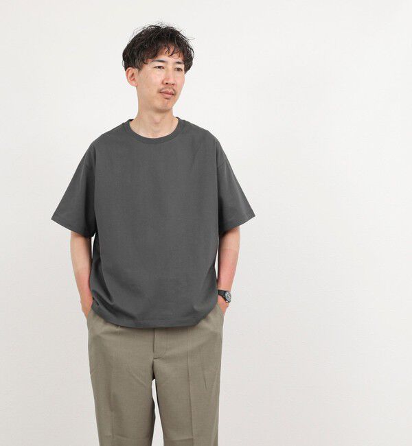 NOLLEY'S goodman「【BECシリーズ】コンパクトコーマ ワイドシルエットＴシャツ 26SS」|Tシャツ・カットソー|