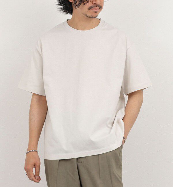 NOLLEY'S goodman「【BECシリーズ】コンパクトコーマ ワイドシルエットＴシャツ 26SS」|Tシャツ・カットソー|
