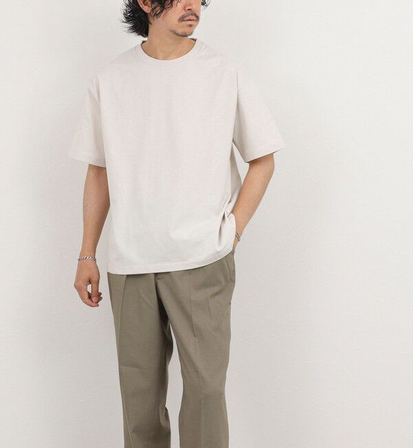 NOLLEY'S goodman「【BECシリーズ】コンパクトコーマ ワイドシルエットＴシャツ 26SS」|Tシャツ・カットソー|
