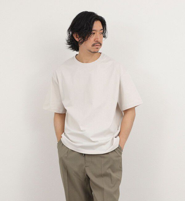 NOLLEY'S goodman「【BECシリーズ】コンパクトコーマ ワイドシルエットＴシャツ 26SS」|Tシャツ・カットソー|
