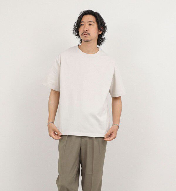 NOLLEY'S goodman「【BECシリーズ】コンパクトコーマ ワイドシルエットＴシャツ 26SS」|Tシャツ・カットソー|