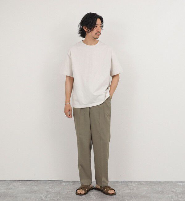 NOLLEY'S goodman「【BECシリーズ】コンパクトコーマ ワイドシルエットＴシャツ 26SS」|Tシャツ・カットソー|
