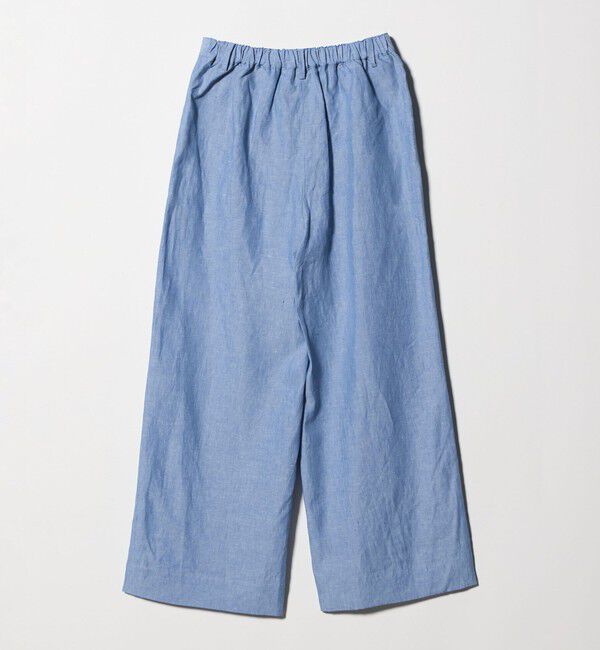 UNITED ARROWS「リネン パッチポケット イージーパンツ ‐ウォッシャブル‐」|チノ|
